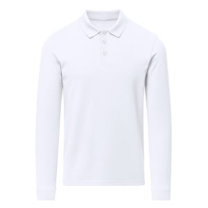Charlot - Tricou polo alb pentru adulți