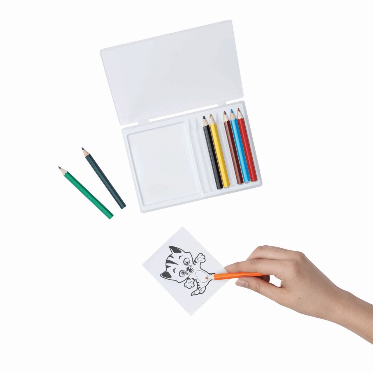 ANIMALE NEBUNE - Set de colorat - imagine 4