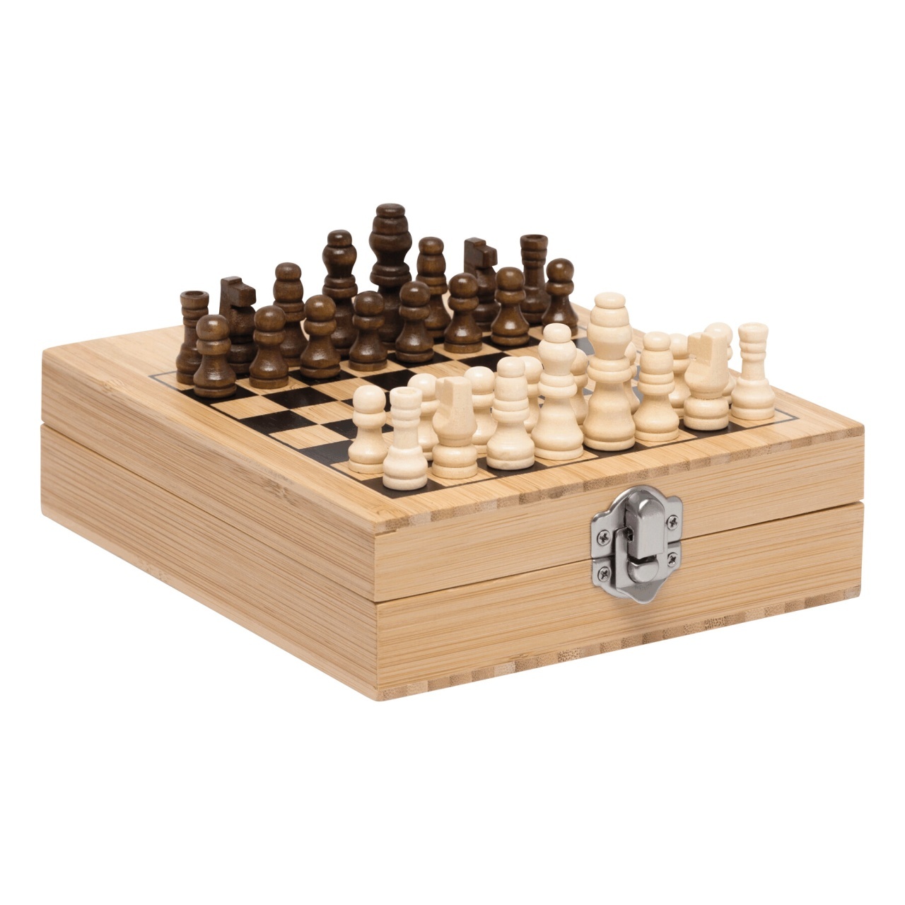 BAMBOO CHESS - Set de vinuri cu joc de șah