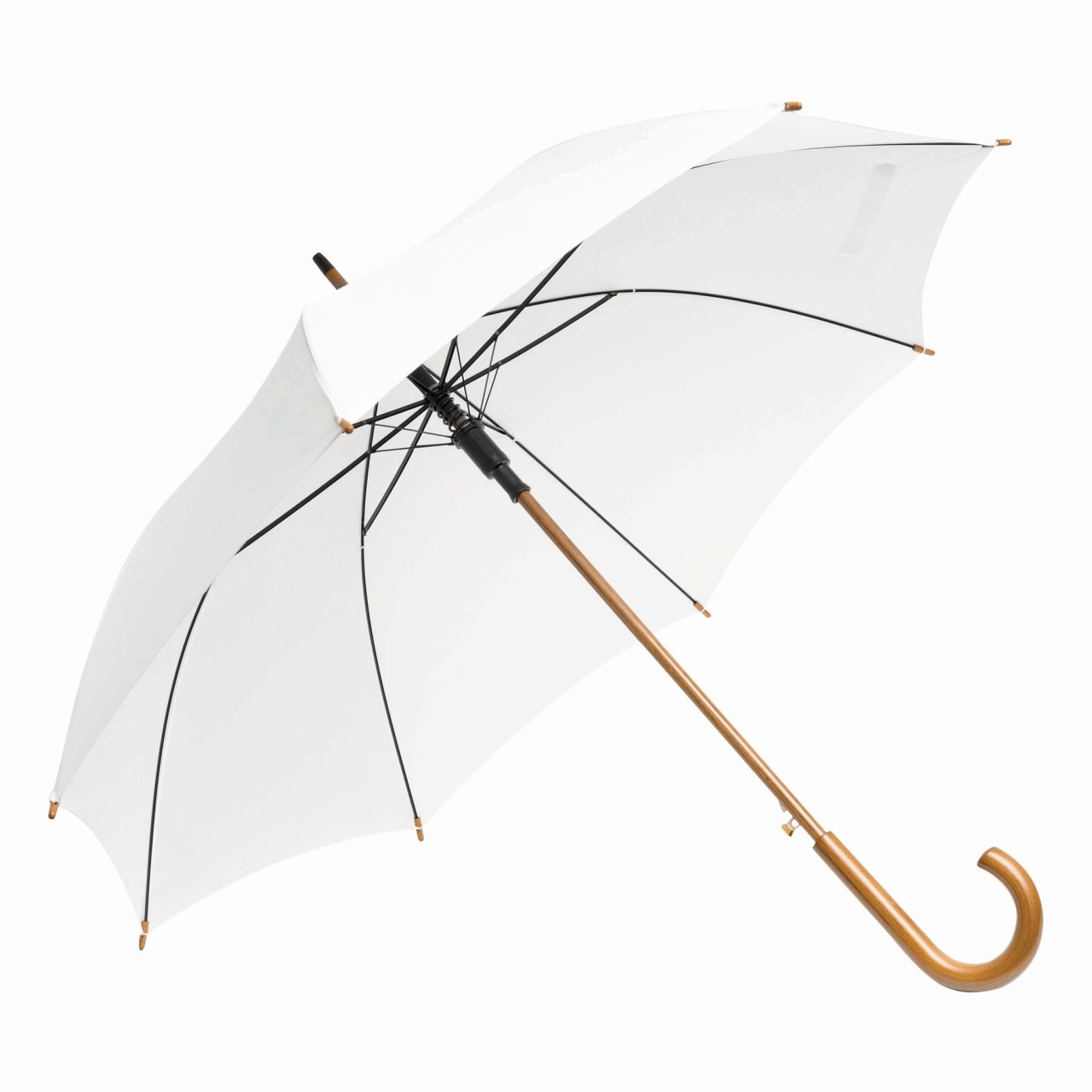 BOOGIE - Umbrelă automată cu băț de lemn