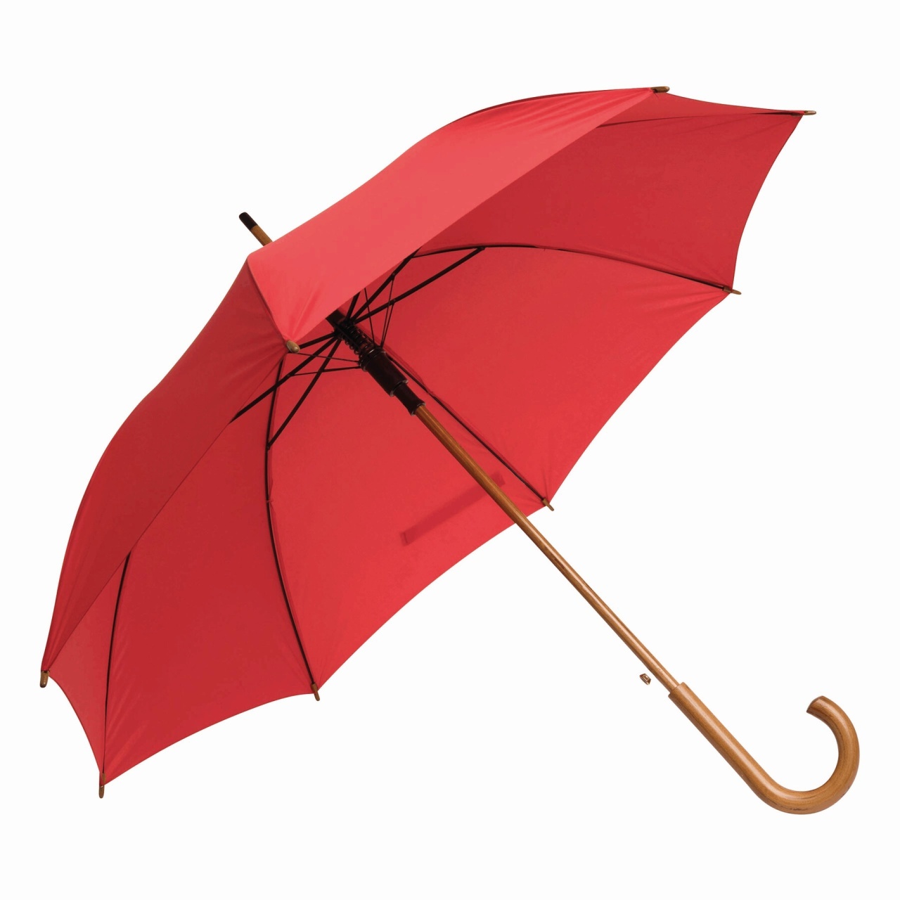 BOOGIE - Umbrelă automată cu băț de lemn