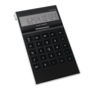 Matrice punctuală - calculator cu 10 cifre