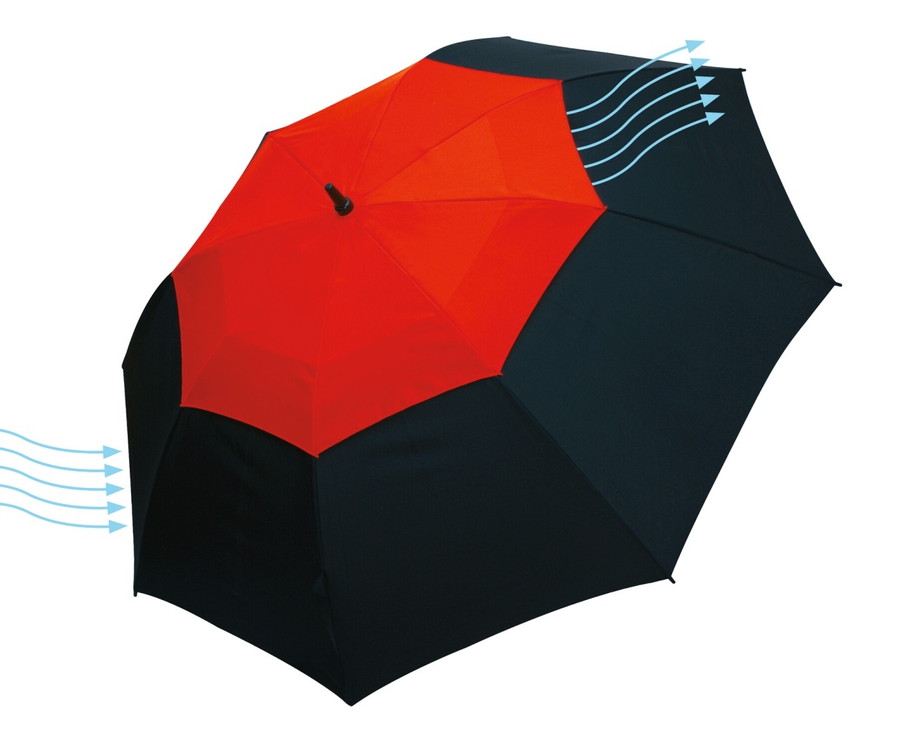 MONSUN - Umbrela de golf din fibra de sticla - imagine 2