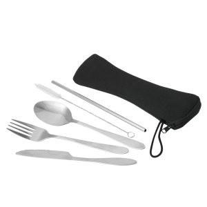 STELLOKIT - Set de tacâmuri din oțel inoxidabil, 5 componente
